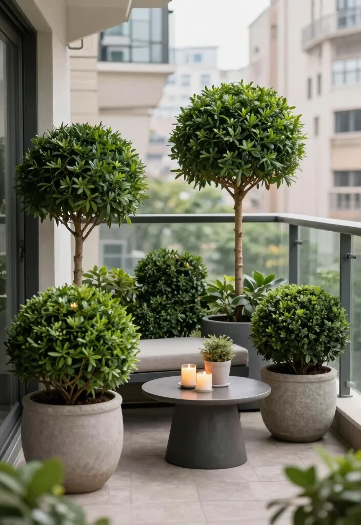 12 Privacy Landscaping Ideas for Screening Shade and Peaceful Spaces 8 12 Privacy Landscaping Ideas for Screening Shade and Peaceful Spaces - 8. Hedges in Containers 1