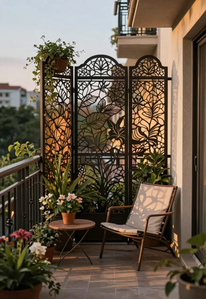 12 Privacy Landscaping Ideas for Screening Shade and Peaceful Spaces 9 12 Privacy Landscaping Ideas for Screening Shade and Peaceful Spaces - 9. Decorative Screens 1