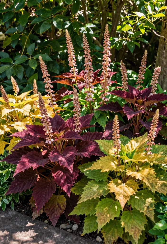 12 Shady Flower Bed Ideas for Lush Greenery and Low Light Spaces - 11. Coral Bells: The Colorful Perennial 1