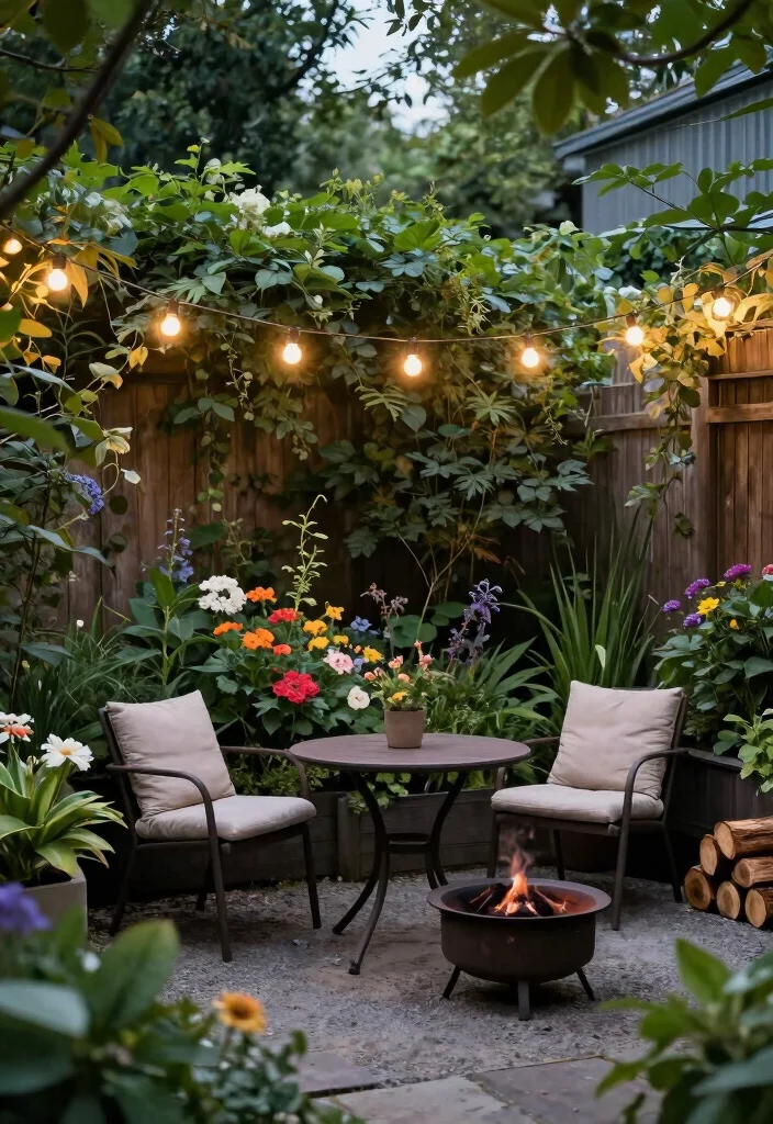 12 Side Yard Landscaping Ideas for Functional Walkways and Green Space - 4. Install a Cozy Seating Area 1