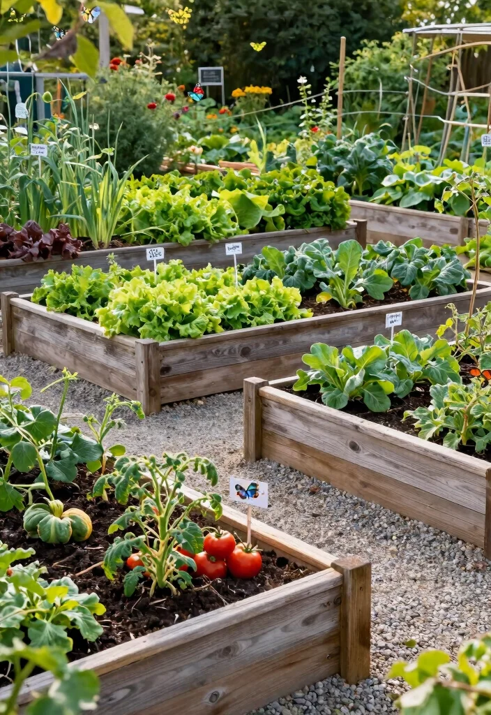 14 Backyard Hillside Landscaping Ideas for Terraced Stable and Scenic Spaces - 1. Create a Multi-Level Vegetable Garden 1