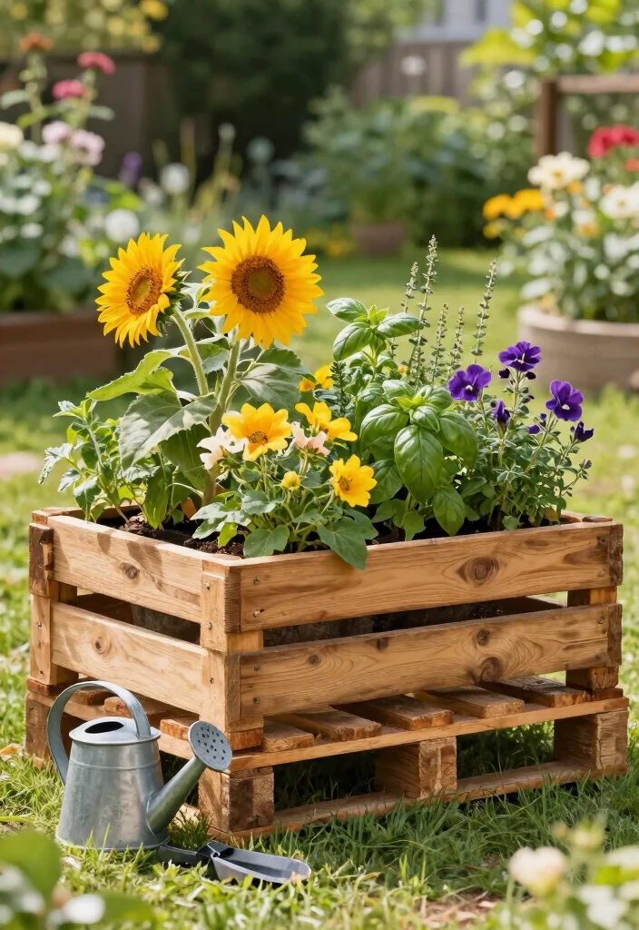 14 DIY Raised Garden Bed Ideas for Budget Friendly and Custom Builds 1 14 DIY Raised Garden Bed Ideas for Budget Friendly and Custom Builds - 1. Pallet Planter Boxes 1