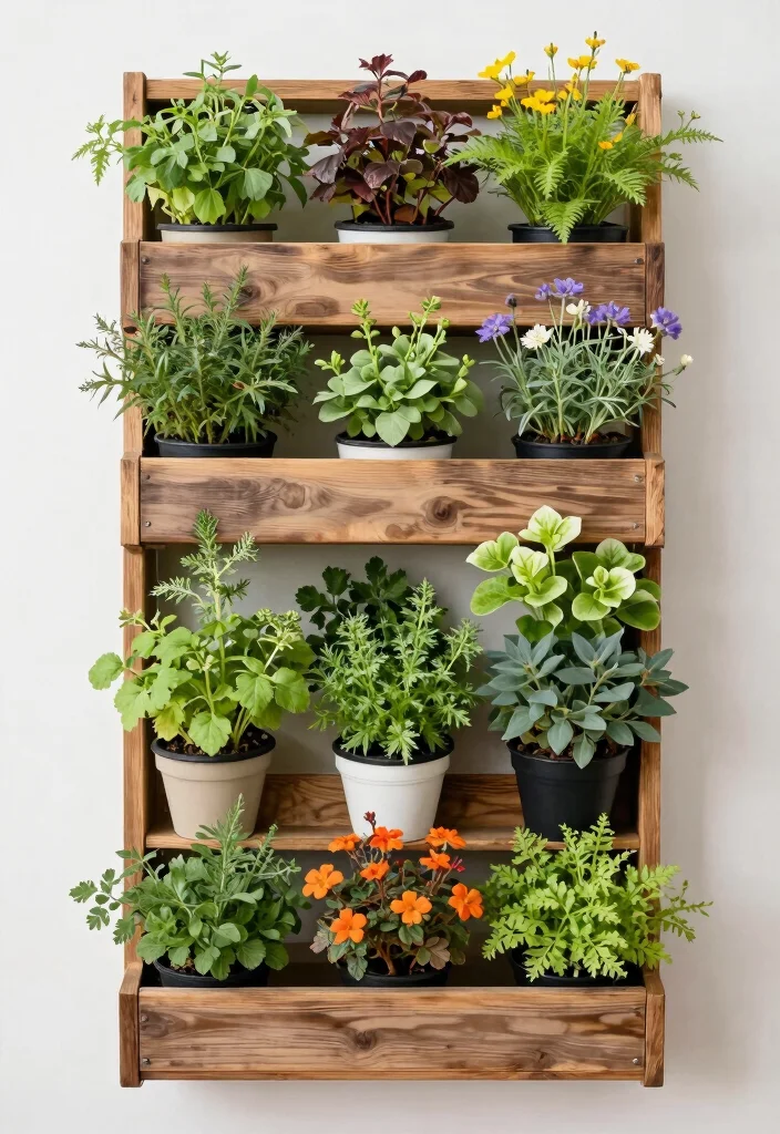 14 DIY Raised Garden Bed Ideas for Budget Friendly and Custom Builds 11 14 DIY Raised Garden Bed Ideas for Budget Friendly and Custom Builds - 11. Vertical Wall Planters 1