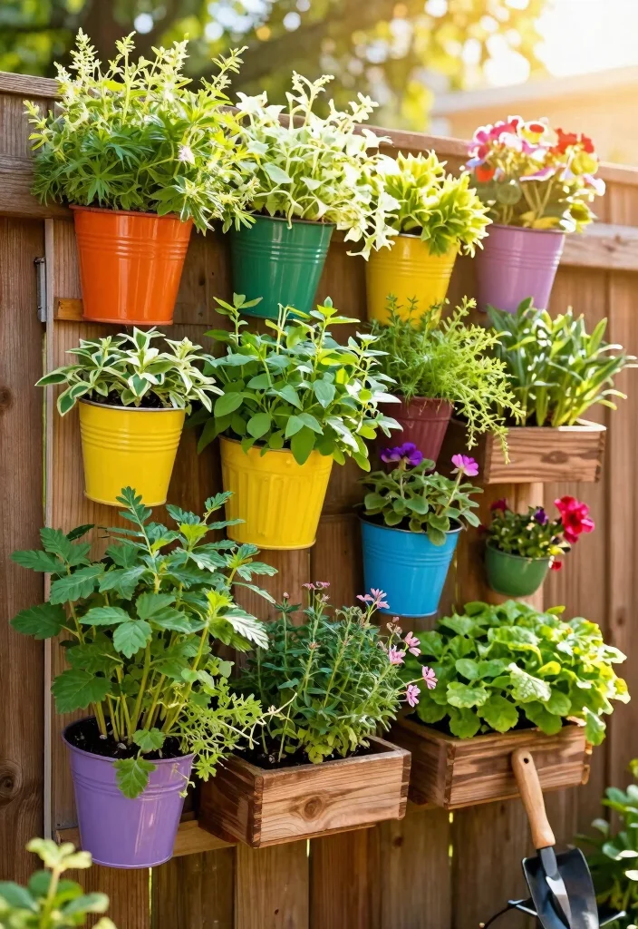 14 DIY Raised Garden Bed Ideas for Budget Friendly and Custom Builds 3 14 DIY Raised Garden Bed Ideas for Budget Friendly and Custom Builds - 3. Hanging Vertical Garden 1