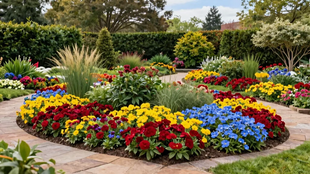 14 Front Garden Flower Bed Ideas for Layered Color and Structure