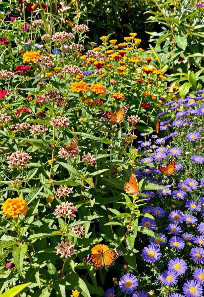 14 Large Flower Bed Ideas for Bold Layered and Impactful Garden Design - 6. Butterfly Garden 1
