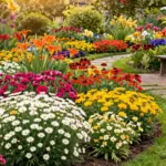 14 Outdoor Flower Bed Ideas for Colorful Seasonal and Easy Care Gardens