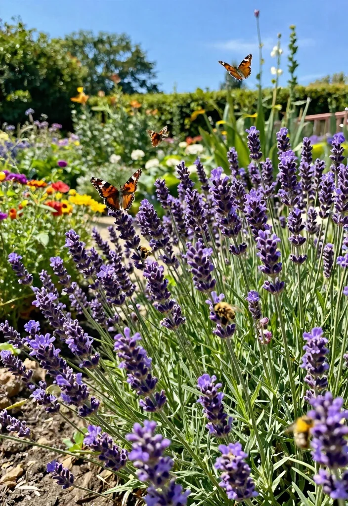 14 Outdoor Flower Bed Ideas for Colorful Seasonal and Easy Care Gardens - 7. Pollinator-Friendly Gardens 1