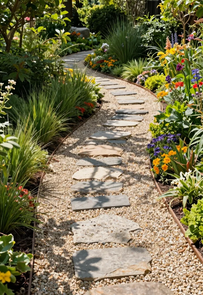 14 Outdoor Landscaping Ideas Front Yard for Strong Curb Appeal - 3. Install Permeable Walkways 1