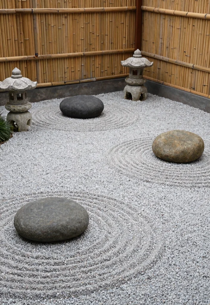14 Rock Landscaping Ideas for Natural Durable and Modern Outdoor Design - 2. Zen Rock Gardens 1