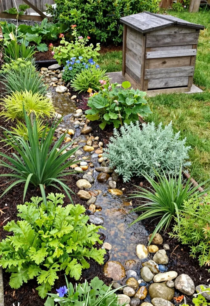 14 Slope Backyard Landscaping Ideas for Safe, Stylish, and Functional Yards 11 14 Slope Backyard Landscaping Ideas for Safe, Stylish, and Functional Yards - 11. Sustainable Practices 1