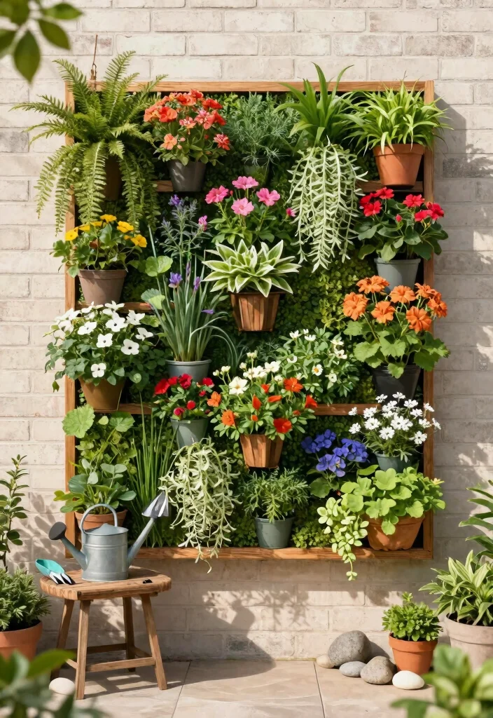 14 Small Backyard Landscaping Ideas for Smart Layouts and Big Impact 1 14 Small Backyard Landscaping Ideas for Smart Layouts and Big Impact - 1. Vertical Garden Walls 1