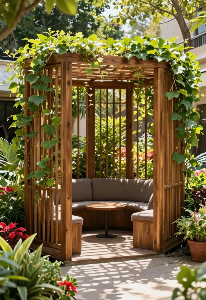 14 Small Backyard Landscaping Ideas for Smart Layouts and Big Impact 10 14 Small Backyard Landscaping Ideas for Smart Layouts and Big Impact - 10. Privacy Screens and Fencing 1