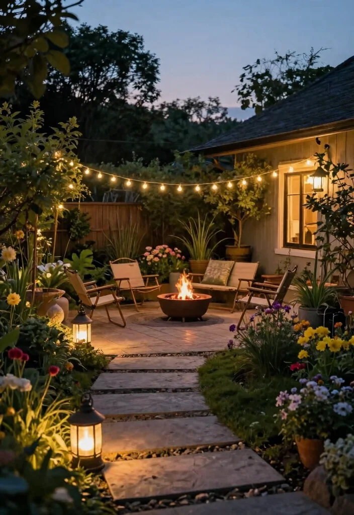 14 Small Backyard Landscaping Ideas for Smart Layouts and Big Impact 11 14 Small Backyard Landscaping Ideas for Smart Layouts and Big Impact - 11. Lighting for Ambiance 1