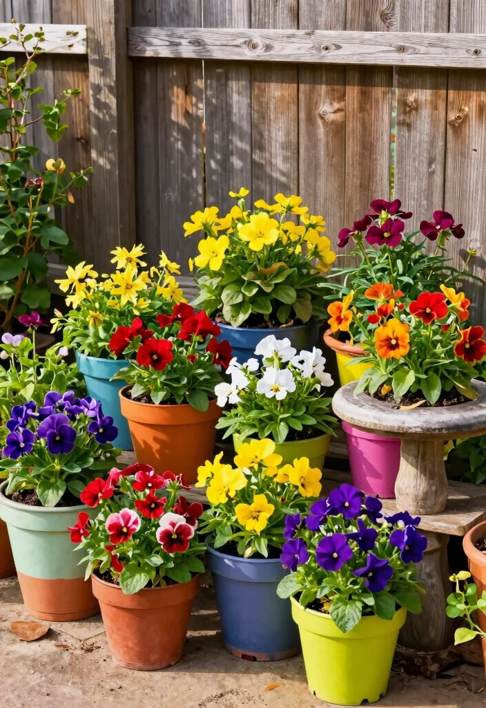 14 Small Backyard Landscaping Ideas for Smart Layouts and Big Impact 8 14 Small Backyard Landscaping Ideas for Smart Layouts and Big Impact - 8. Use of Colorful Plants 1