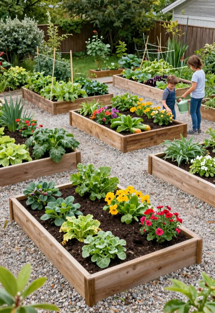 16 Backyard Landscaping Ideas for Beautiful, Practical, and Family-Friendly Yards 10 16 Backyard Landscaping Ideas for Beautiful, Practical, and Family-Friendly Yards - 10. Raised Garden Beds: Easy Access for Families 1