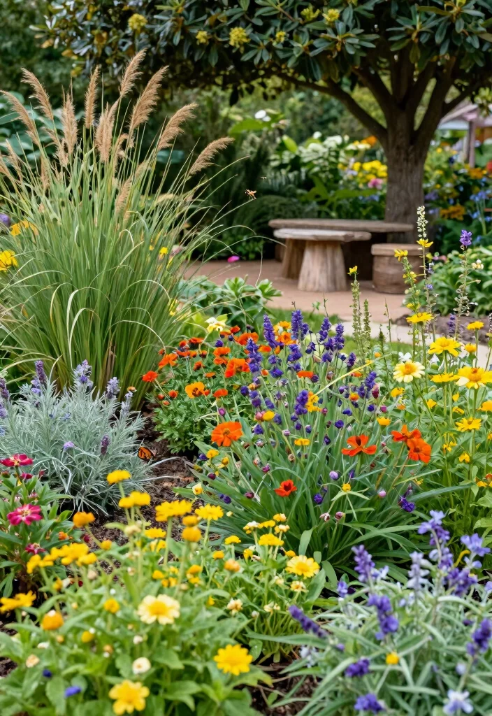 16 Backyard Landscaping Ideas for Beautiful, Practical, and Family-Friendly Yards 2 16 Backyard Landscaping Ideas for Beautiful, Practical, and Family-Friendly Yards - 2. Native Plants: Low-Maintenance Beauty 1