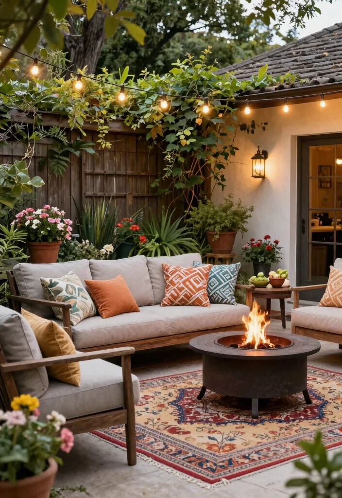 16 Backyard Landscaping Ideas for Beautiful, Practical, and Family-Friendly Yards 3 16 Backyard Landscaping Ideas for Beautiful, Practical, and Family-Friendly Yards - 3. Create Cozy Outdoor Living Spaces 1