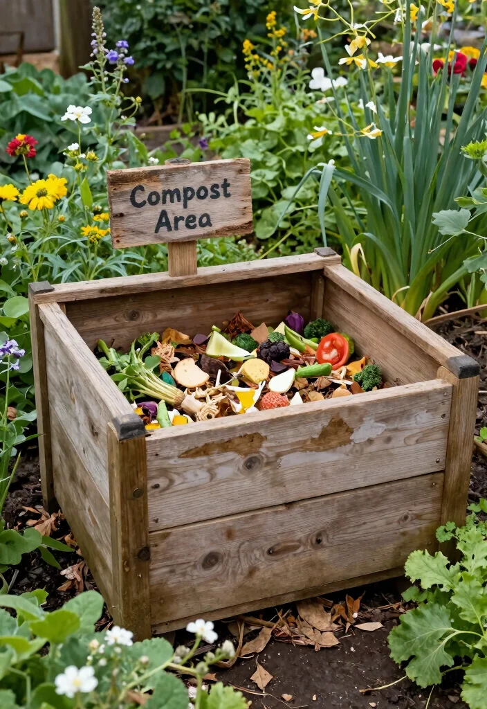 16 Backyard Landscaping Ideas for Beautiful, Practical, and Family-Friendly Yards 8 16 Backyard Landscaping Ideas for Beautiful, Practical, and Family-Friendly Yards - 8. Composting Areas for Eco-Friendly Waste Management 1