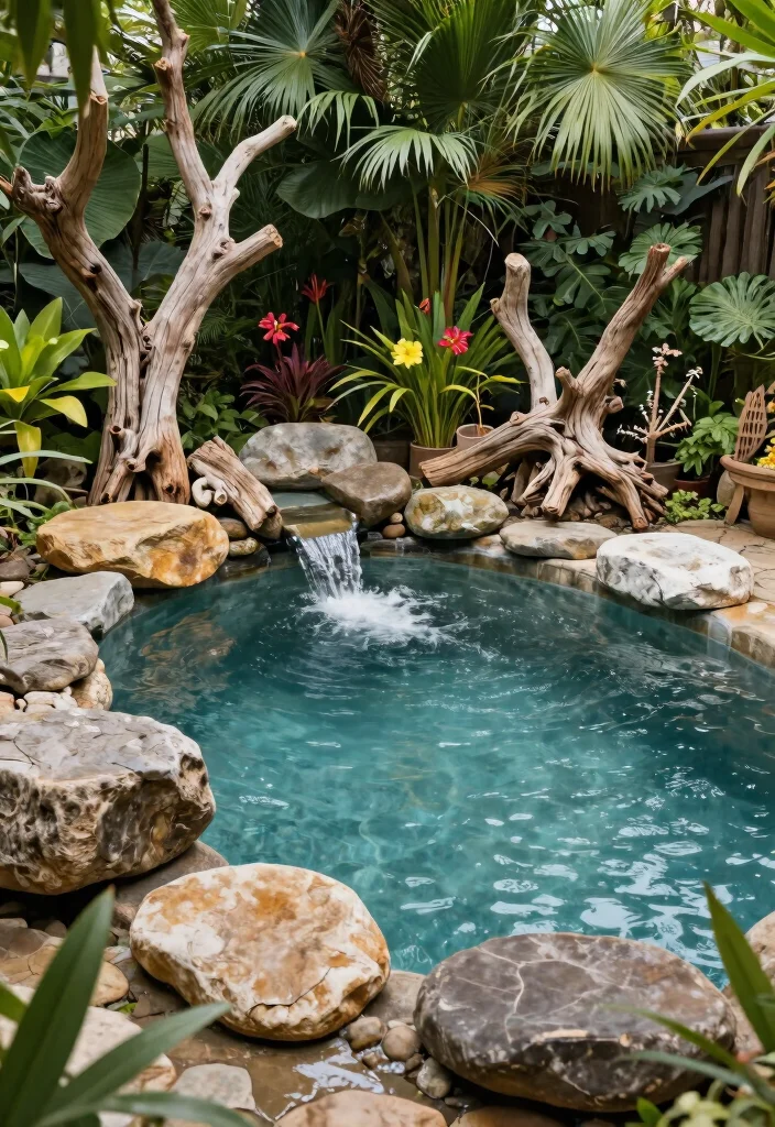 16 Pool Landscaping Ideas for Resort Style Relaxing and Low Maintenance Areas - 16. Incorporating Nature 1